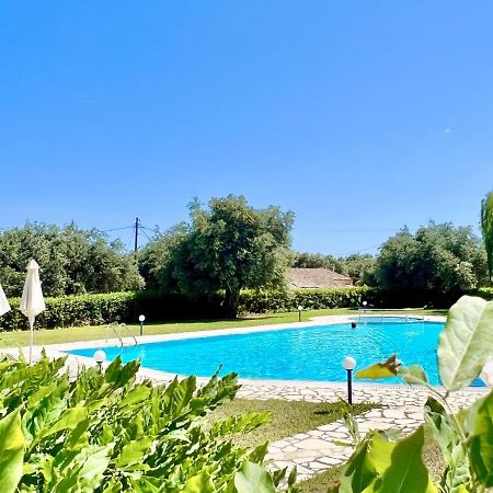 Barbati Beach Minivillas With Pool By Dadovillas Bagian luar foto