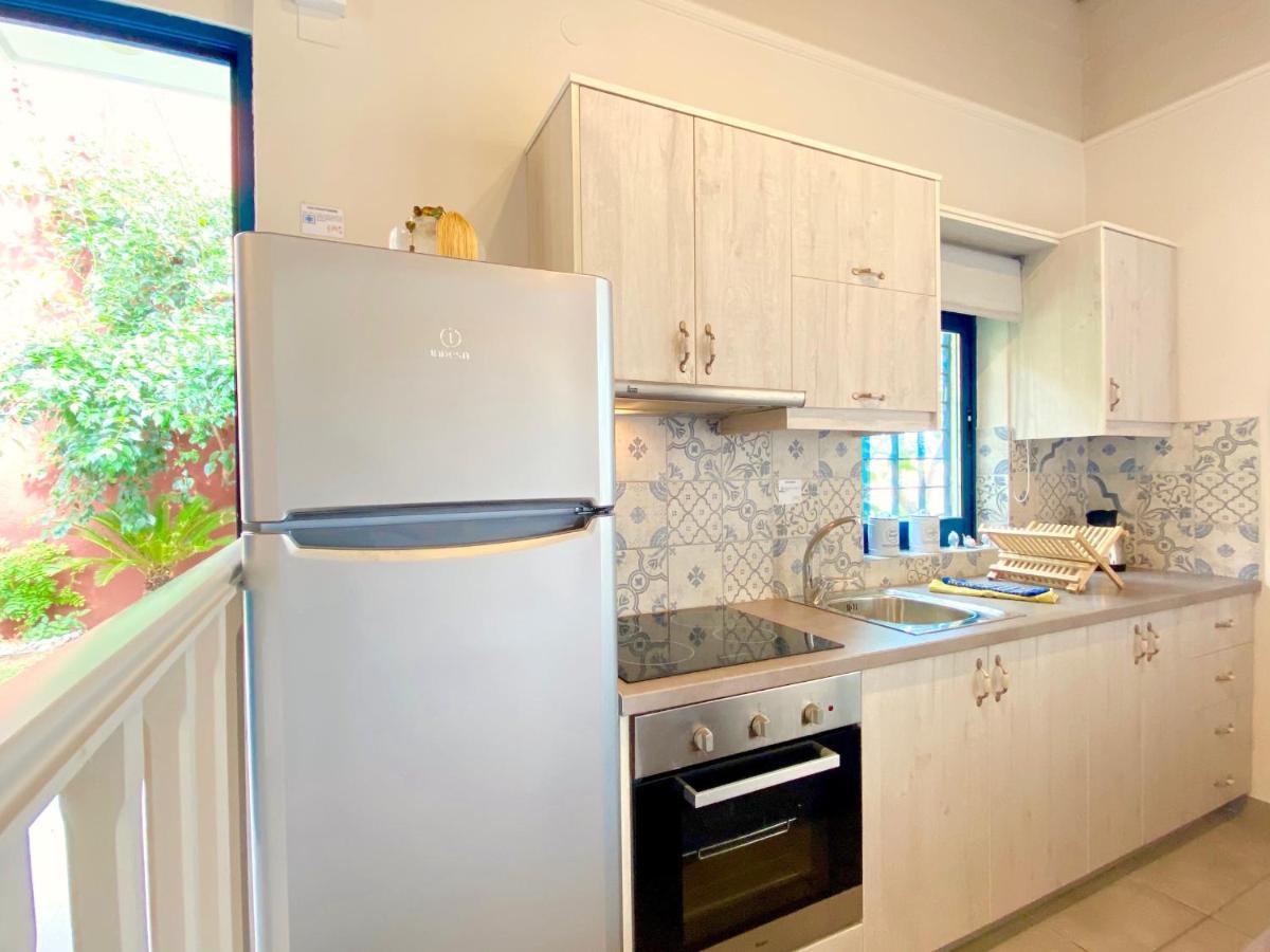 Barbati Beach Minivillas With Pool By Dadovillas Bagian luar foto