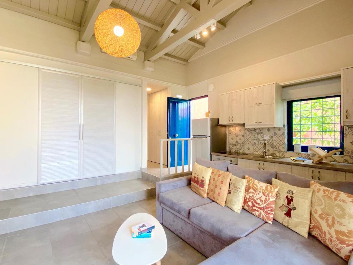 Barbati Beach Minivillas With Pool By Dadovillas Bagian luar foto