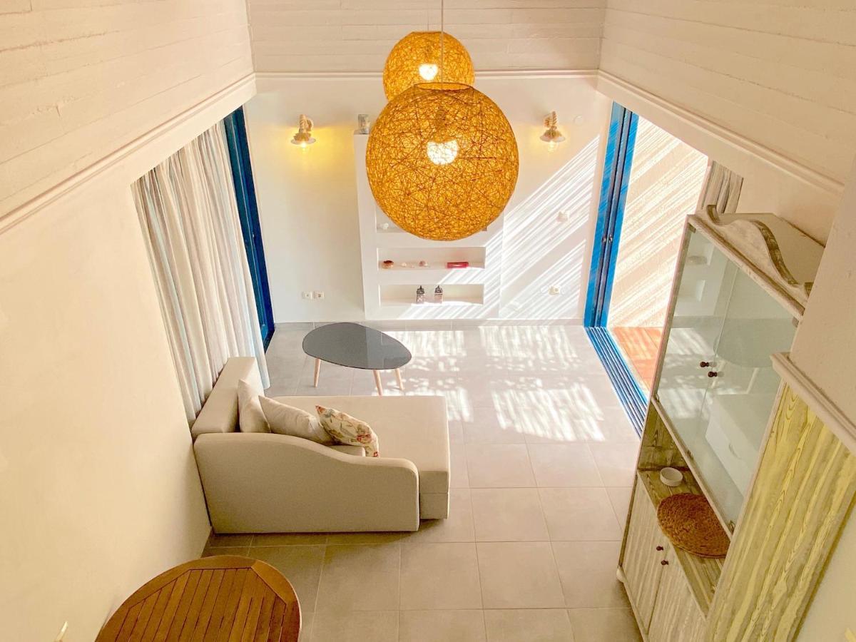 Barbati Beach Minivillas With Pool By Dadovillas Bagian luar foto